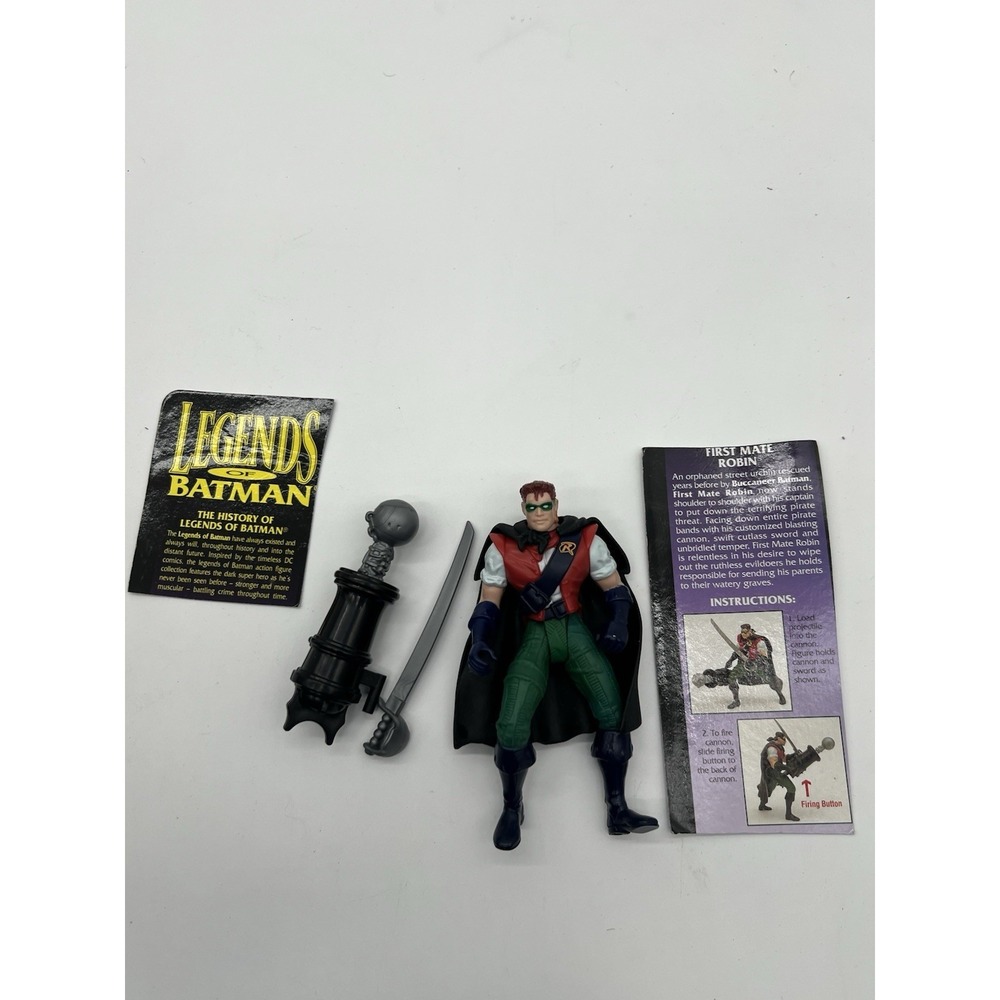 Legends of Batman '1st Mate Robin' Pirate Edition w/ Blasting Cannon 1995 Kenner